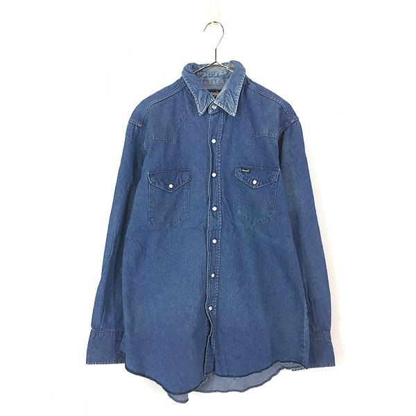 Wrangler デニムシャツ 70127MW maid in USA 未使用 楽天市場】アメリカ直輸入[Wrangler ラングラー] ウエスタン