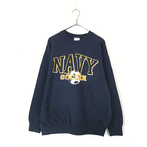 古着 90s USA製 The Cotton Exchange 「NAVY SOCCER」 ミリタリー