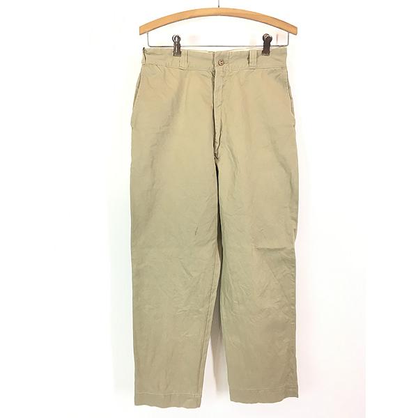 古着 60s 米軍 US ARMY ミリタリー 8.2oz コットン チノ パンツ 古着 60s 米軍 US ARMY ミリタリー 8.2oz コットン チノ パンツ