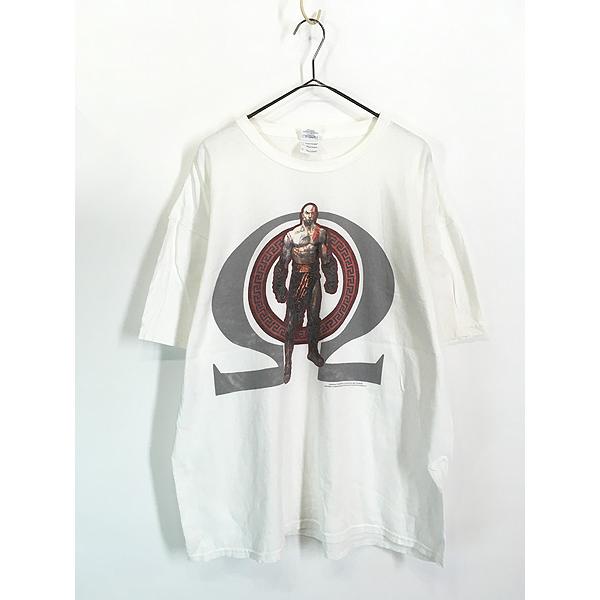 古着 PlayStation プレステ God of War ゴッド オブ ウォー TV ゲーム Tシャツ XL 古着 古着 PlayStation プレステ God of War ゴッド オブ ウォー TV ゲーム
