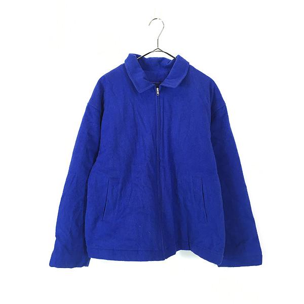 古着 90s GAP フランネル カシミヤ ウール パデッド スポーツ