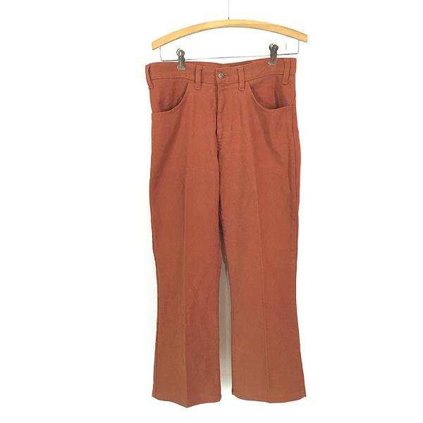 古着 70s Levi's STA-PREST 「Big E」 ホップサック スタプレ フレア
