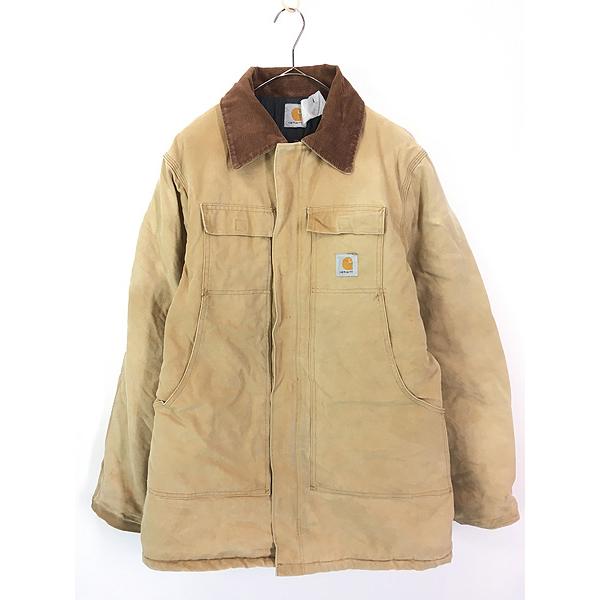 古着 80-90s Carhartt フェード ブラウン ダック パデット