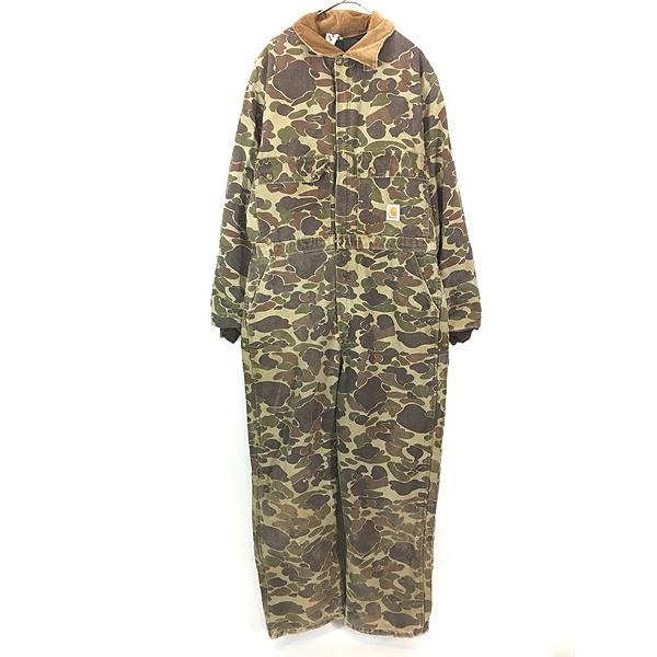 古着 80s USA製 Carhartt フロッグスキン ダック ハンター カモ