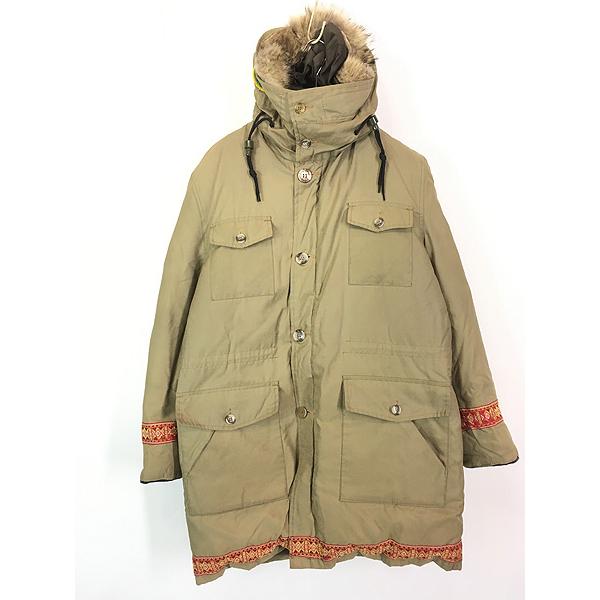 古着 70s Canada製 Woods コットン ナイロン シェル アークティック