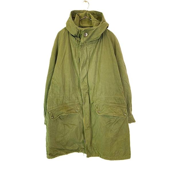 良品✨フランス軍 M64 モッズコート ライナー付き カーキ 古着 108L 古着 70s フランス軍 M64 「ARMEE FRANCAISE」 ミリタリー コットン