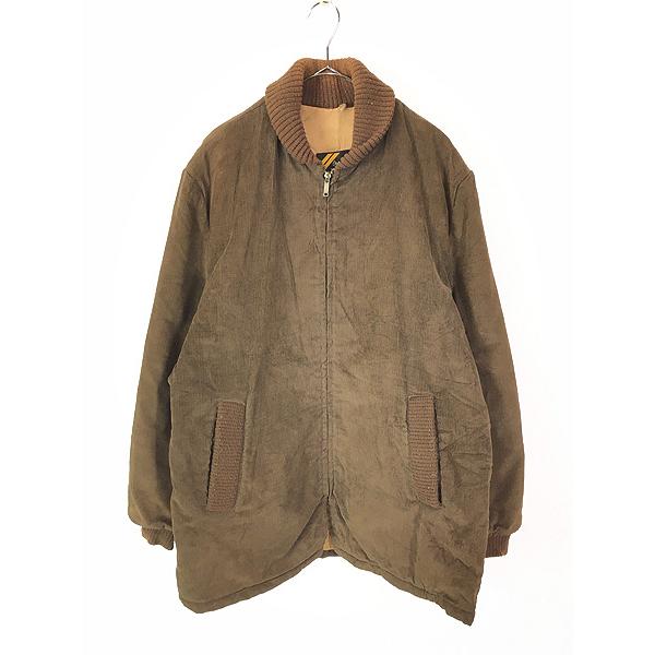 古着 70s Sears パデッド キルティング ライナー ヘチマ襟