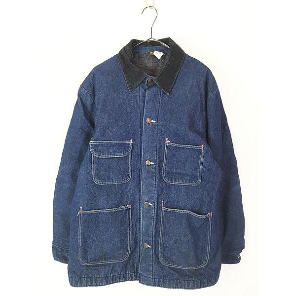 古着 70s USA製 BIG BEN ブランケット ライナー 濃紺 デニム ワーク