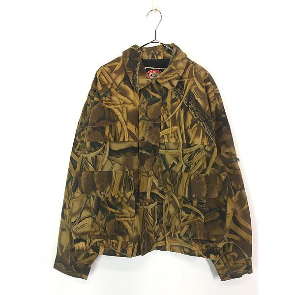 迷彩　リアルツリーカモ柄ハンティングジャケット　L 古着. VTG/USED)80s Carhartt カーハート リアルツリーカモ