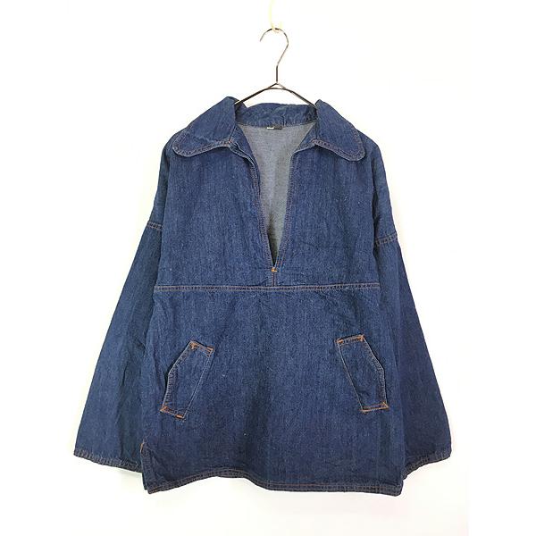 古着 70s JC penney 100%コットン デニム プルオーバー