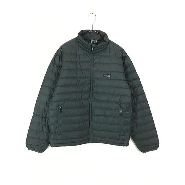 古着 08s Patagonia 「ダウン セーター」 軽量 & 薄手 グース ダウン ジャケット パッカブル グレー M 古着 古着 08s Patagonia 「ダウン セーター」 軽量 & 薄手 グース ダウン