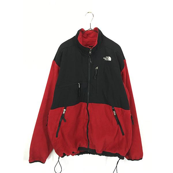古着 90s TNF The North Face 赤×黒 POLARTEC デナリ フリース 古着 90s TNF The North Face 赤×黒 POLARTEC デナリ フリース