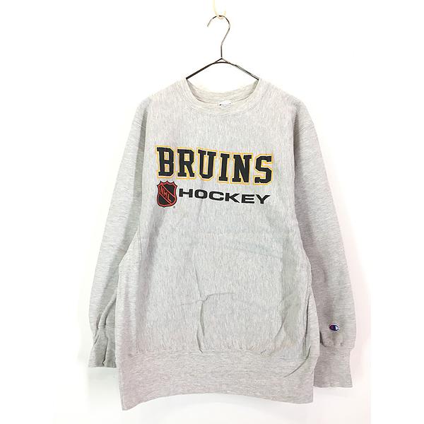 古着 90s USA製 Champion Reverse Weave NHL Boston Bruins 古着 90s USA製 Champion Reverse Weave NHL Boston Bruins