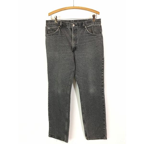 古着 90s USA製 Lee 209-0109 ケミカル ブラック デニム パンツ 古着 90s USA製 Lee 209-0109 ケミカル ブラック デニム パンツ