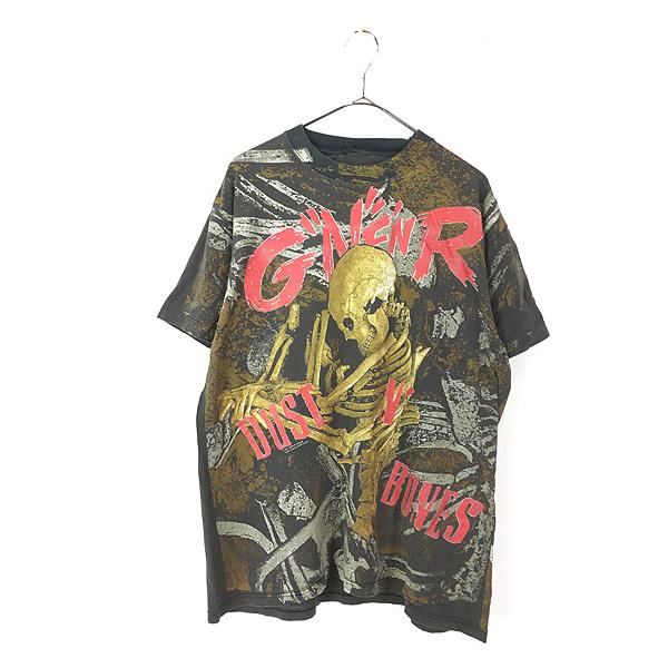 古着 90s GUNS N' ROSES 「Dust Bones」 豪華 スカル ボーン 古着 90s GUNS N' ROSES 「Dust Bones」 豪華 スカル ボーン
