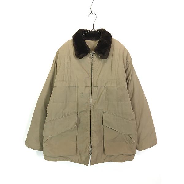 古着 60s LL Bean フェイク ムートン ボア ガンパッド 中綿 パデッド