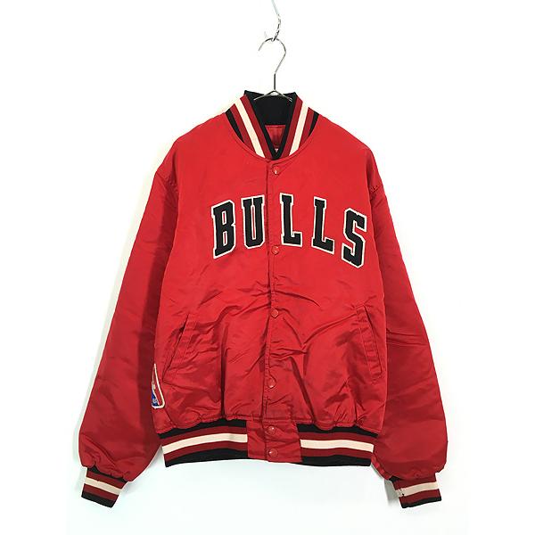 古着 80s USA製 NBA Chicago Bulls ブルズ ナイロン パデット 古着 80s USA製 NBA Chicago Bulls ブルズ ナイロン パデット