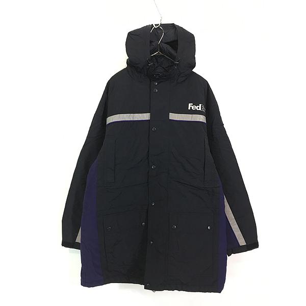 古着 90s FedEx フェデックス リフレクター デザイン パデット 古着 90s FedEx フェデックス リフレクター デザイン パデット