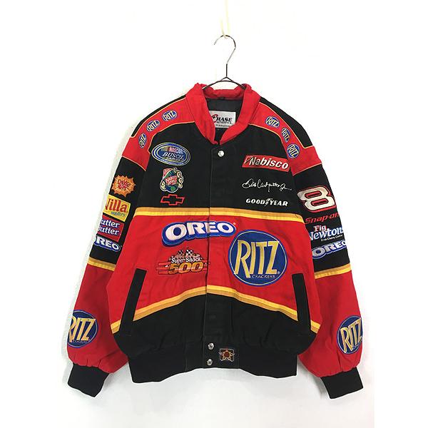 古着 90s CHASE by JH Design 「OREO」 「RITZ」 企業 刺しゅう