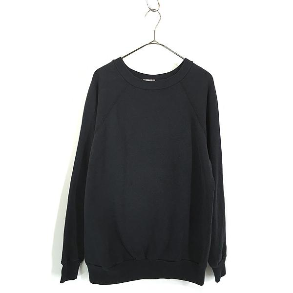 古着 90s USA製 Hanes 無地 ソリッド ラグラン アクリル