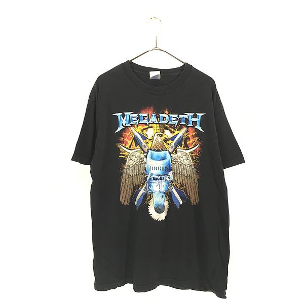 USA製 希少 メズマライズ ヘヴィメタル バンドT 半袖 Tシャツ 古着 00s USA製 METALLICA アニメ キャラ ヘヴィ メタル ロック