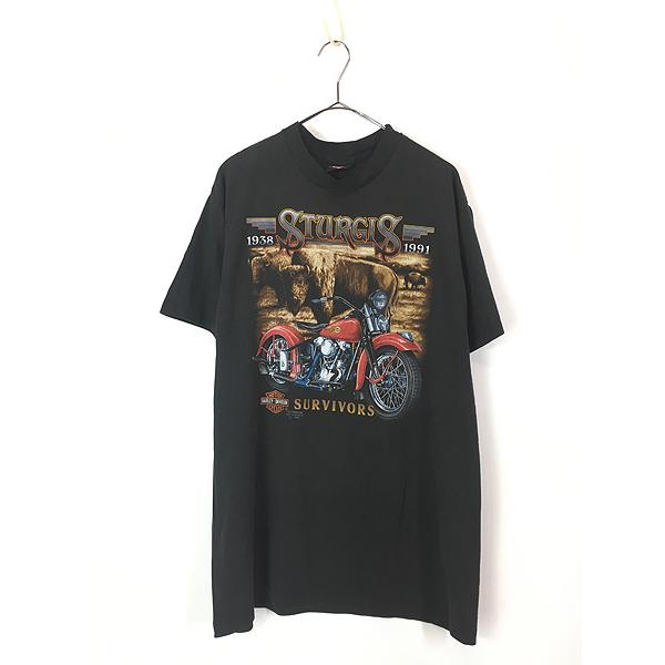 Harley-Davidson Sturgis 96 Tシャツ XXL M - Harley Davidson 1996 Sturgis – Heavy Metal Recycle