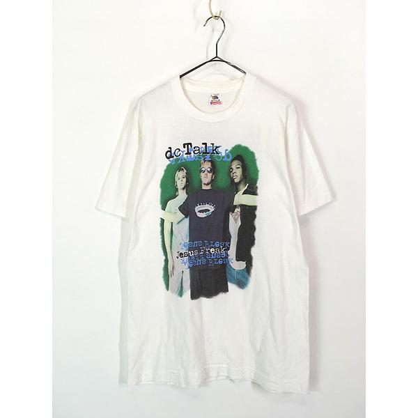 激レア 91年 LLICA Tシャツ USA製 M 当時物 バンドT 古着 90s USA製 DC TALK 「Freak Tour」 ツアー クリスチャン ラップ