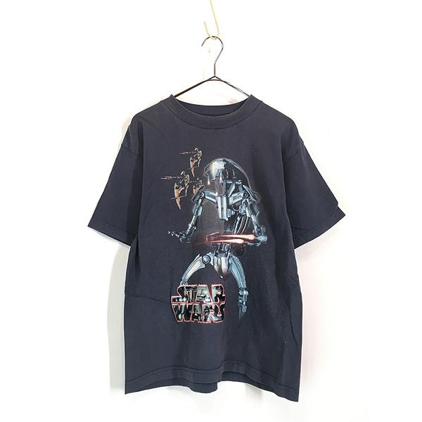 古着 00s STAR WARS スターウォーズ エナメル ラバー コーティング