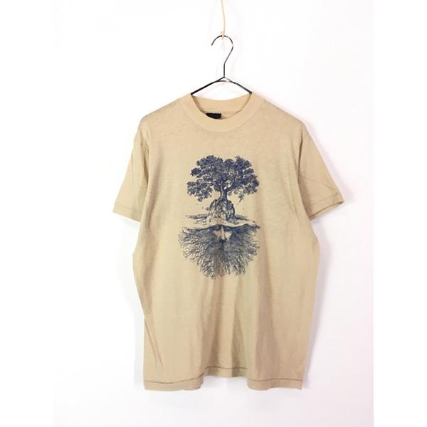 古着 70s USA製 Nicholson 「Tree Roots Man」 木 ツリー 古着 70s USA製 Nicholson 「Tree Roots Man」 木 ツリー