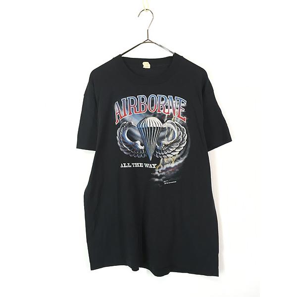 古着 90s USA製 米軍 AIRBORNE Jump Wings エアボーン サンダー 古着 90s USA製 米軍 AIRBORNE Jump Wings エアボーン サンダー