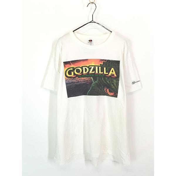古着 Godzilla on Monster Island ゴジラ 特撮 ムービー Tシャツ L