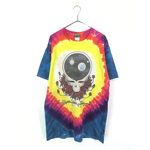 BABYL DEAD OR ALIVE タイダイTシャツ XL NEW(新品)リキッドブルー GRETEFULDEAD グレイトフルデッド