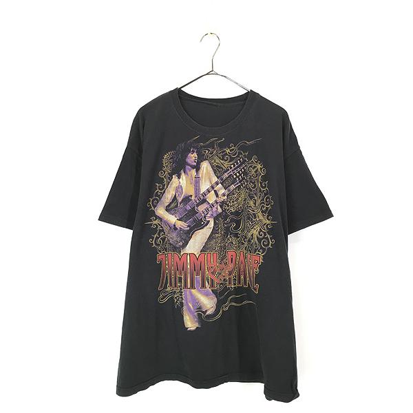 古着 00s LED ZEPPELIN Jimmy Page ヘヴィ メタル ロック バンド