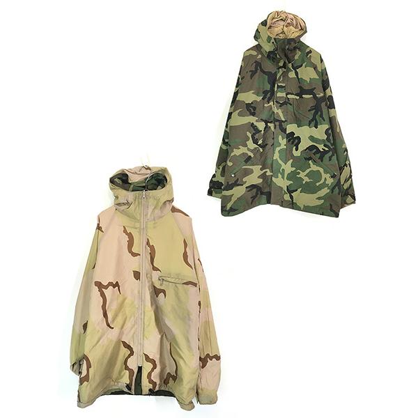 F*J様 ゴアテックス デザートウッドランドカモ size XL-R 古着 90s Log House Designs ウッドランド × デザート カモ 迷彩