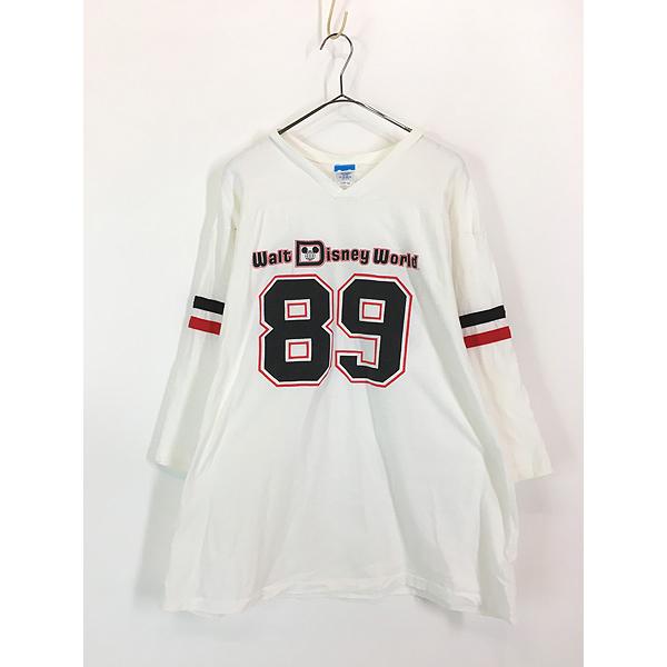 古着 80s USA製 Walt Disney World 「89」 ナンバリング 古着 80s USA製 Walt Disney World 「89」 ナンバリング