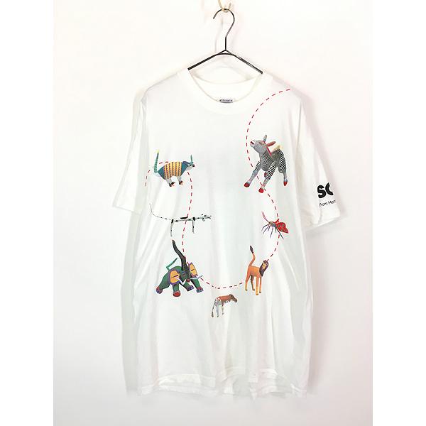 古着 90s SQA From Herman Miller ハーマン ミラー イームズ インテリア マルチ アート Tシャツ L ミント!! 古着 90s SQA From Herman Miller ハーマン ミラー イームズ