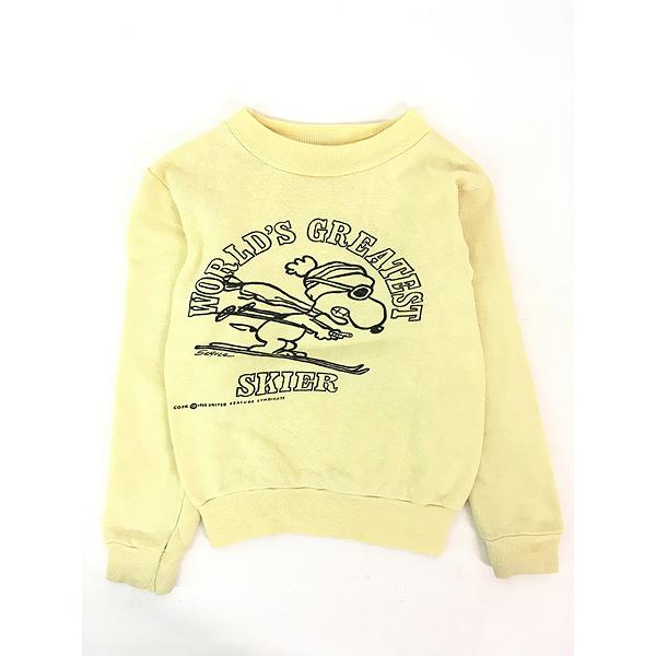 キッズ 古着 60s SNOOPY スヌーピー 「WORLD'S GREATES SKIER キッズ 古着 60s SNOOPY スヌーピー 「WORLD'S GREATES SKIER