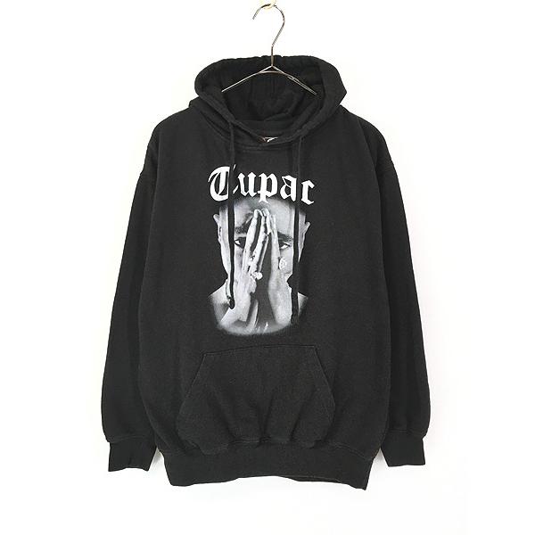レディース 古着 CROSS COLOURS Tupac 2PAC BIGフォト プリント ヒップ 