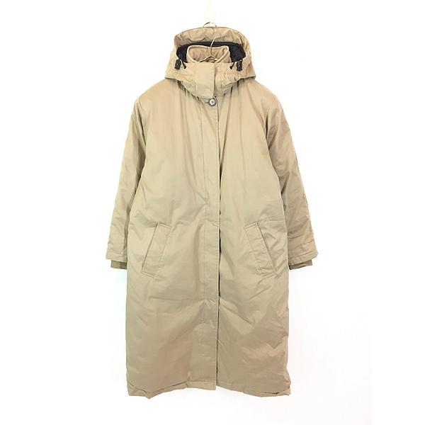 レディース 古着 90s LANDS' END 2way ボリューム グース ダウン フーディー ジャケット コート S 古着 レディース 古着 90s LANDS' END 2way ボリューム グース ダウン