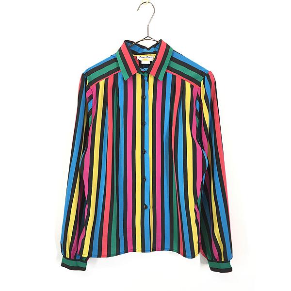 古着 ビンテージ 80s カラフル デザイン アート Tシャツ USA製 80年代 HOBIE ホビー サーフブランド ポップアート Tシャツ