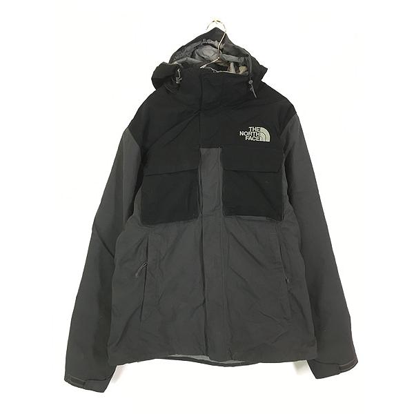 古着 TNF The North Face 「DRY VENT」 550 フィルパワー ダウン ライナー バイカラー 2way ジャケット パーカー L 古着 古着 TNF The North Face 「DRY VENT」 550 フィルパワー ダウン