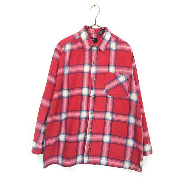 古着 90s Saugatuck Dry Goods オンブレ シャドゥ チェック