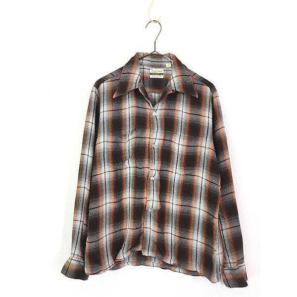 古着 60s GRANT-CREST GRANELLA オンブレ シャドゥ チェック 古着 60s GRANT-CREST GRANELLA オンブレ シャドゥ チェック