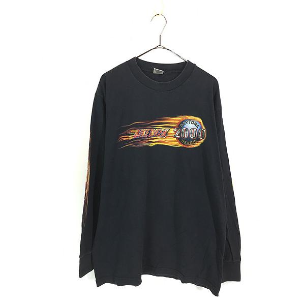 PRONG ロンT L 91年 90s プロング ビンテージ ロング Tシャツ 90年代 アイルランド製 SCREEN STARS 無地 ロングTシャツ メンズXL
