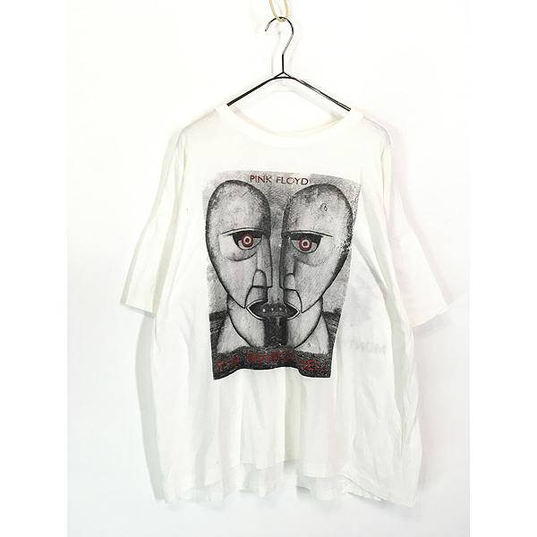 古着 90s Pink Floyd 「The Division Bell」 希少!! 94  ブートレグ プログレ ロック バンド パキ綿 Tシャツ XL位 古着 90s Pink Floyd 「The Division Bell」 希少!! 94 Canada