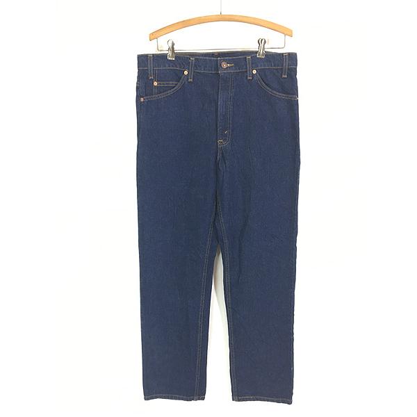 古着 Deadstock!! 90s Levi's 505-0215 真紺 ブルー デニム パンツ