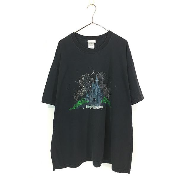 00s Magic Kingdom マジックキングダム 大集合 Tシャツ XXL VINTAGE 【値下げ】VINTAGE 90s Walt Disney World Magic