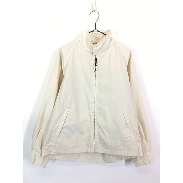 古着 60s London Fog 一枚袖 ハリントン スウィングトップ ドリズラー ジャケット ホワイト 42R 古着 60s London Fog 一枚袖 ハリントン スウィングトップ ドリズラー