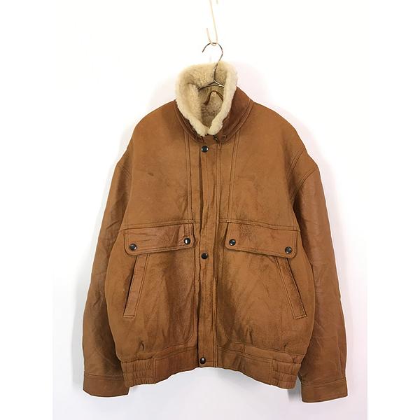 古着 70s 英国製 Owen Barry B-3 タイプ 本革 シープスキン レザー ボア ボンバー ジャケット 40 古着 70s 英国製 Owen Barry B-3 タイプ 本革 シープスキン レザー