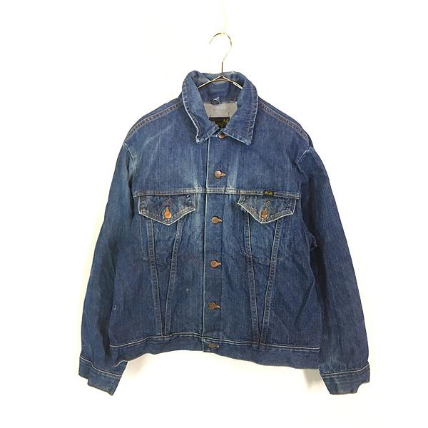 古着 70s USA製 Wrangler 黒タグ サイレントW フラップ 2ポケ